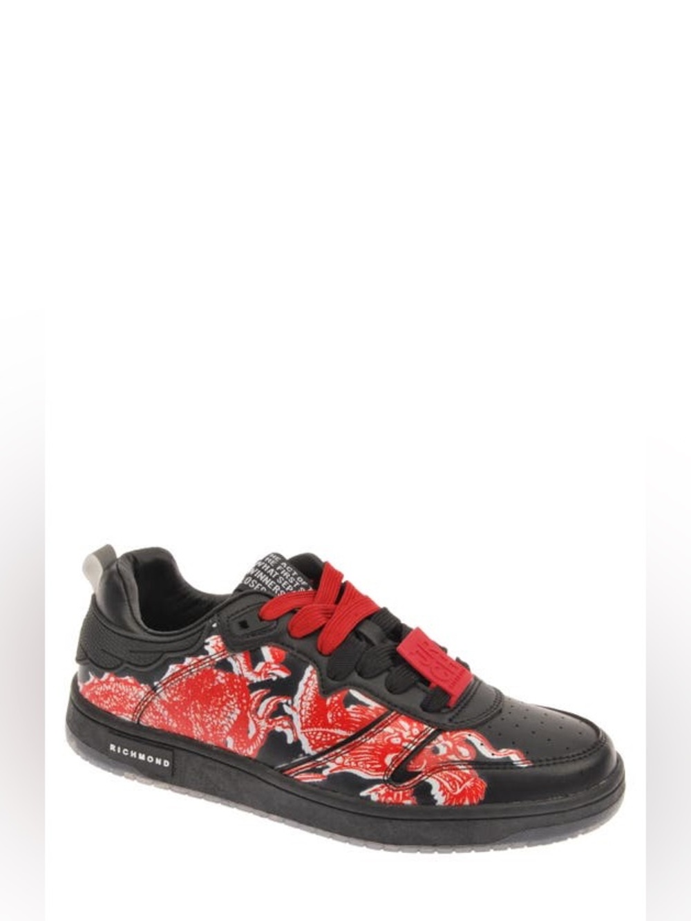 John Richmond Printed Dragon Sneaker